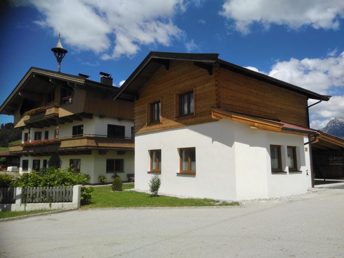Ferienwohnungen Recherhof Hochfilzen Exterior foto